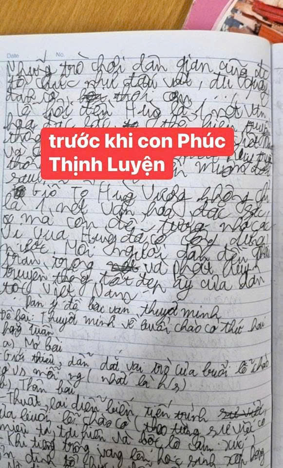 Nhiều học sinh viết chữ xấu "như gà bới", cô giáo chia sẻ cách luyện chữ đẹp chỉ trong mấy ngày Tết- Ảnh 3.